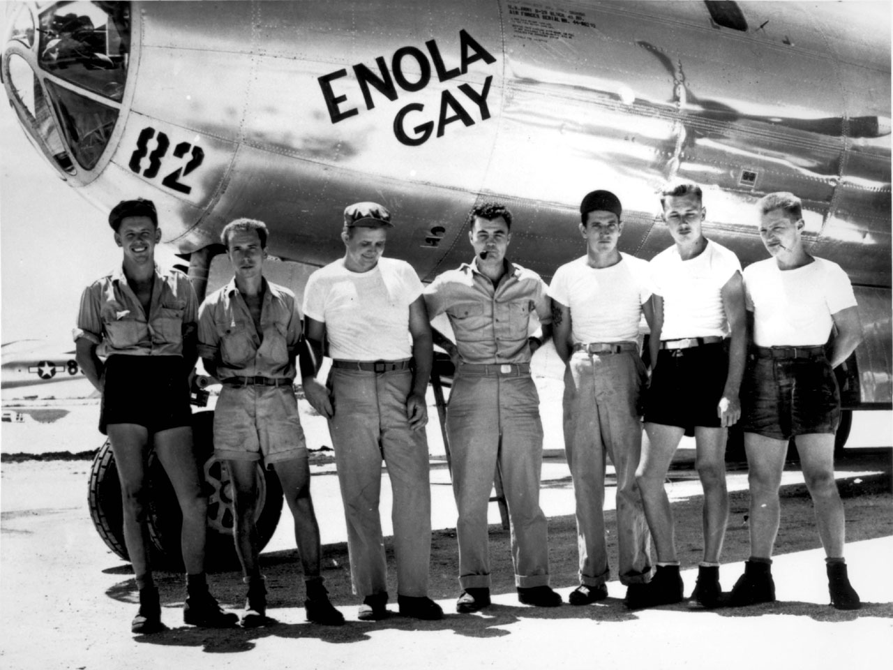 Enola Gay With The Crew